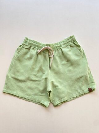 Bermuda Masculina Casual Curta com Bolsos Verde Claro - Fernanda Ramos Store