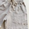 Bermuda Masculina Casual Curta Linho com Bolsos Cinza - Fernanda Ramos Store