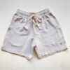 Bermuda Masculina Casual Curta Linho com Bolsos Cinza - Fernanda Ramos Store