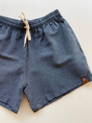 Bermuda Masculina Casual Curta Mesclado Chumbo - Fernanda Ramos Store