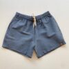 Bermuda Masculina Casual Curta Mesclado Chumbo - Fernanda Ramos Store