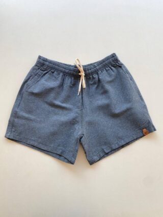 Bermuda Masculina Casual Curta Mesclado Chumbo - Fernanda Ramos Store