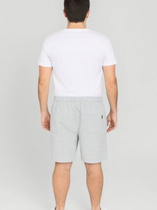 Bermuda Masculina Color Casual Ogochi com Bolso Cinza 0025 - Fernanda Ramos Store