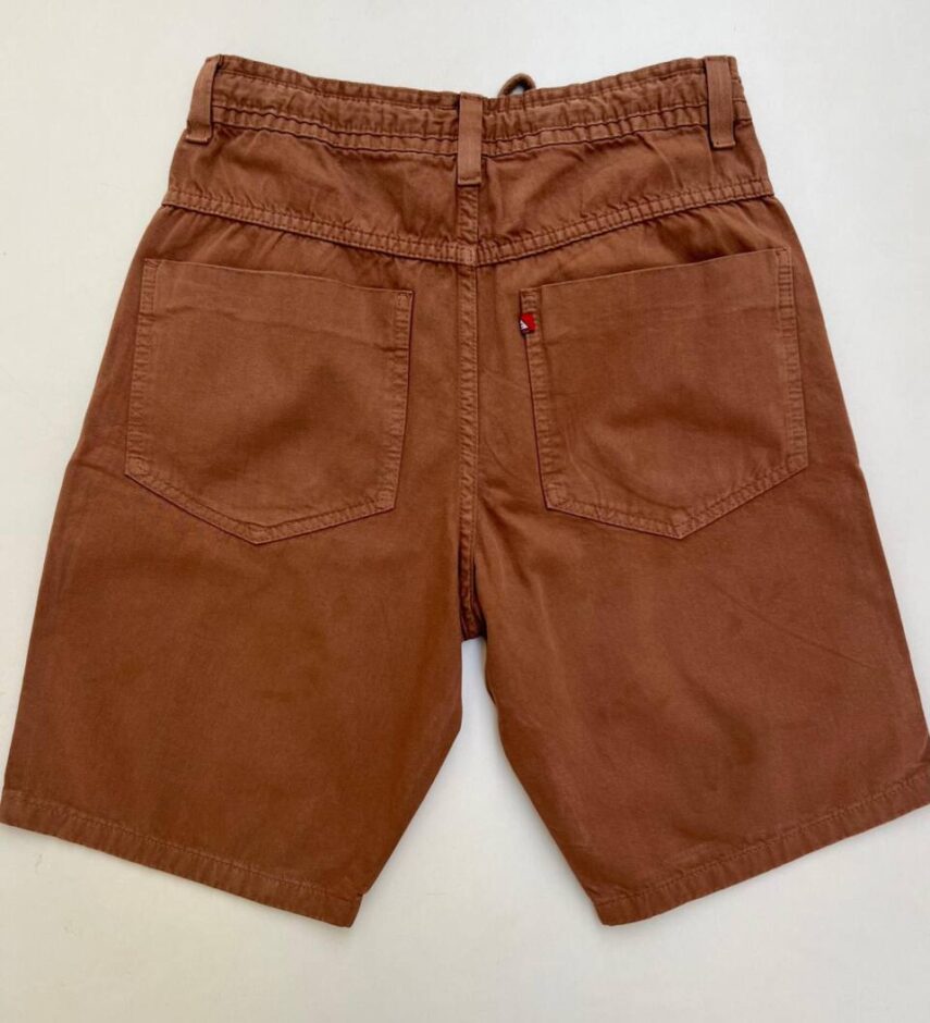 Bermuda Masculina com Canaleta e Cordão Sarja 094877 - Fernanda Ramos Store