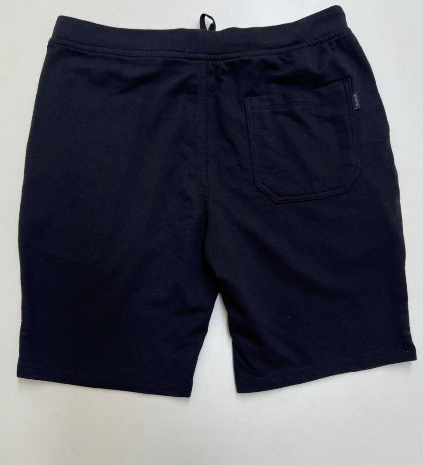 Bermuda Masculina Moletom Casual Preta 0088 - Fernanda Ramos Store
