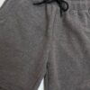 Bermuda Masculina Moletom com Cordão Cinza - Fernanda Ramos Store