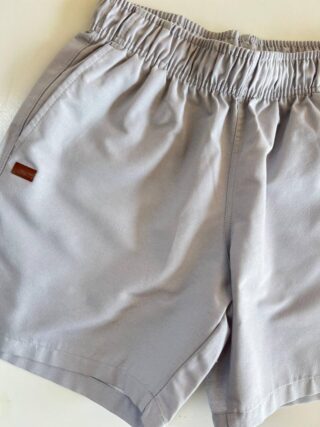 Bermuda Masculina Ogochi Casual Curta Linho com Bolsos Cinza 0025 - Fernanda Ramos Store
