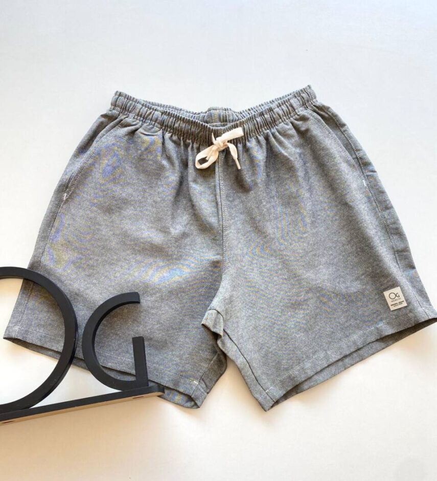 Bermuda Masculina Ogochi Resort Casual Color Cinza 0168 - Fernanda Ramos Store