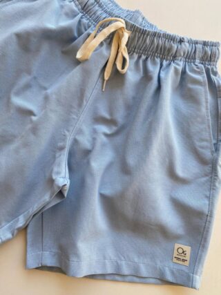 Bermuda Masculina Ogochi Resort Casual Curta Azul 0118 - Fernanda Ramos Store