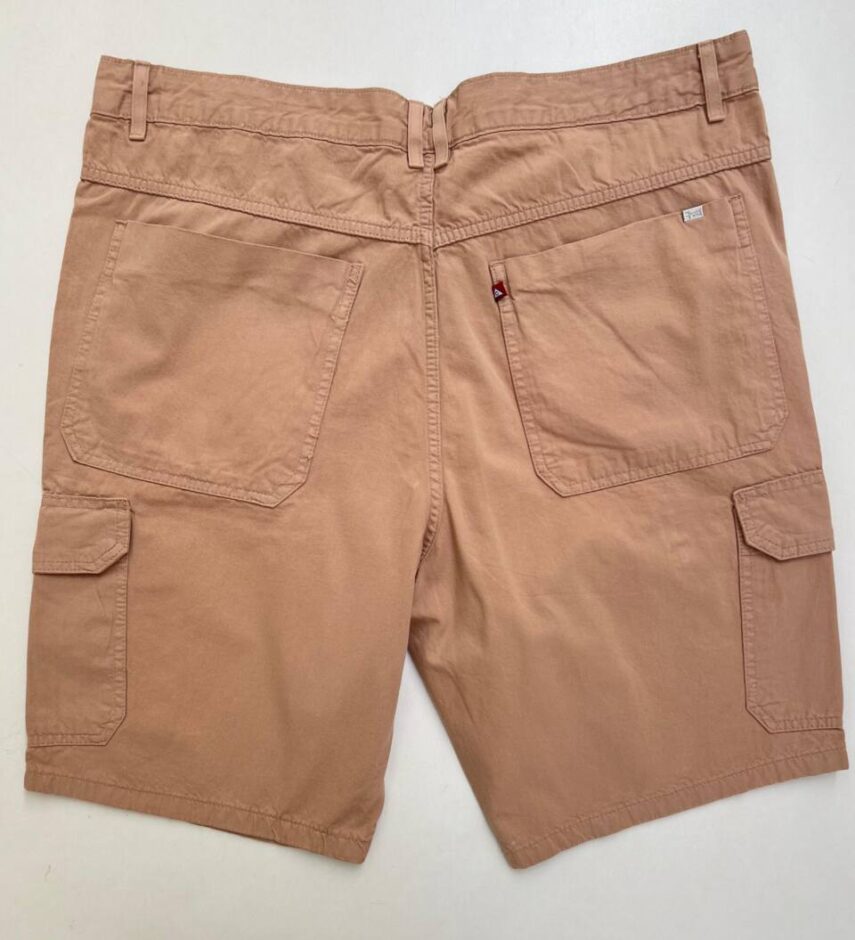 Bermuda Masculina Plus Conversão Bege 092567 - Fernanda Ramos Store