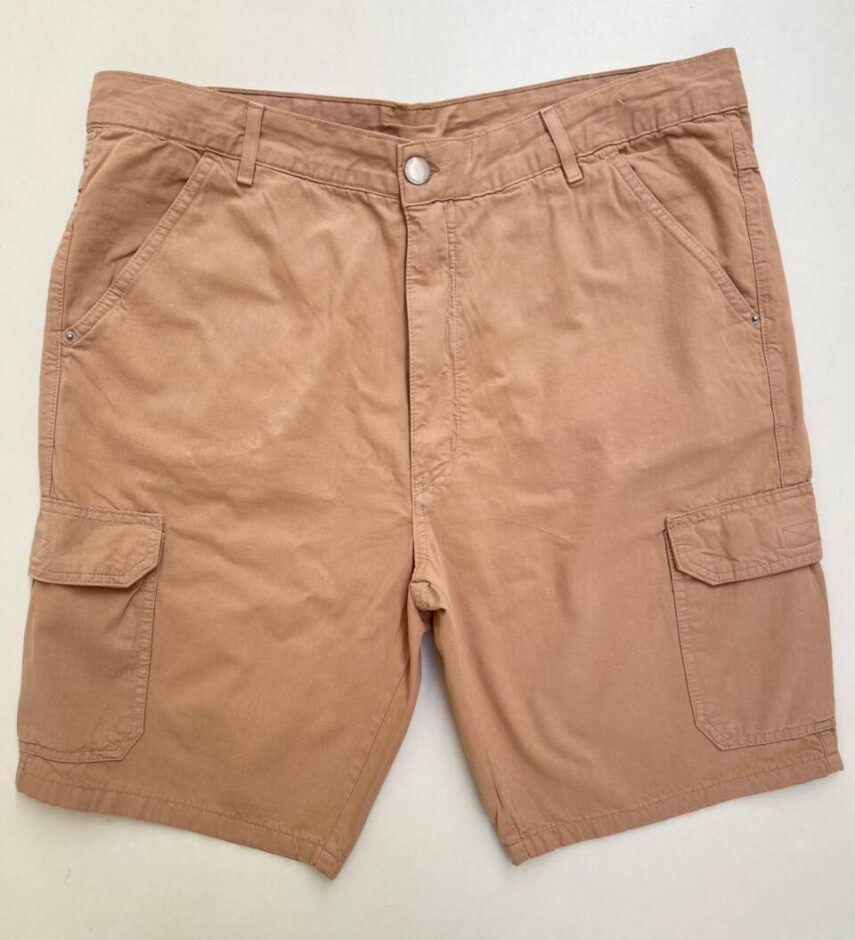 Bermuda Masculina Plus Conversão Bege 092567 - Fernanda Ramos Store