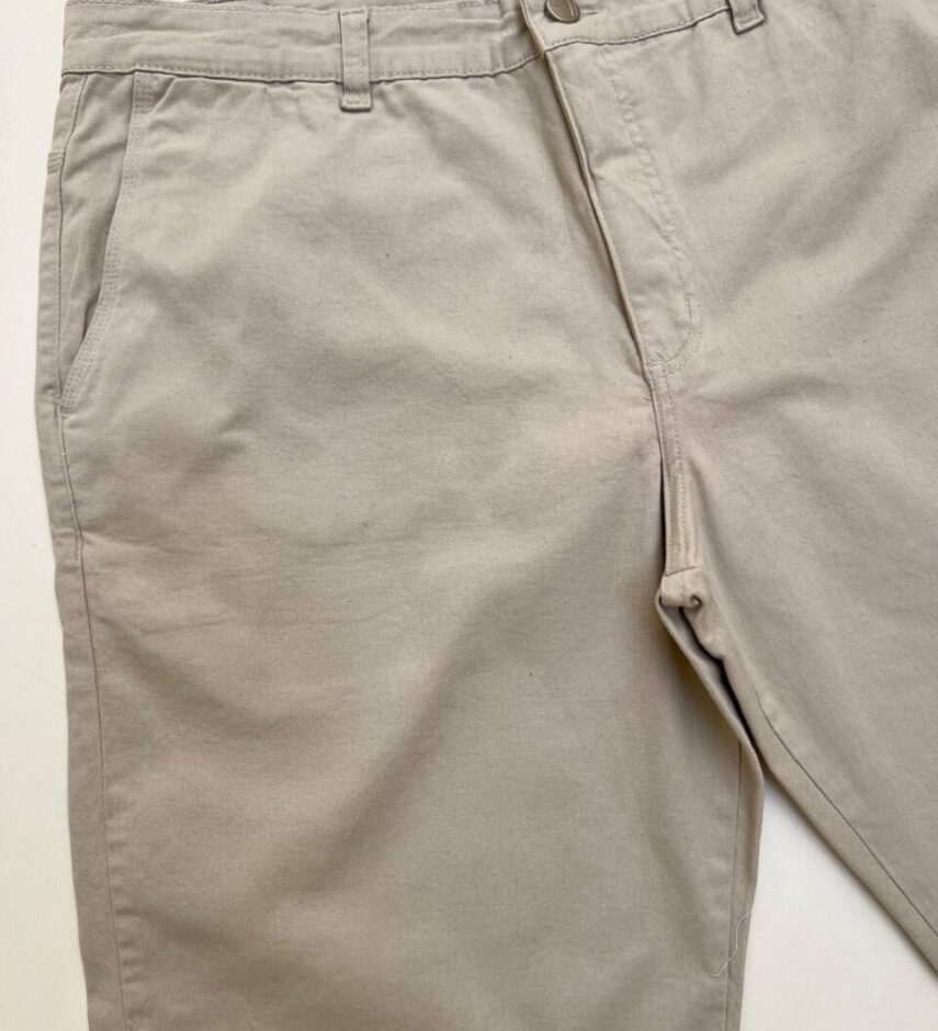Bermuda Masculina Plus Sarja com Bolsos Nude - Fernanda Ramos Store