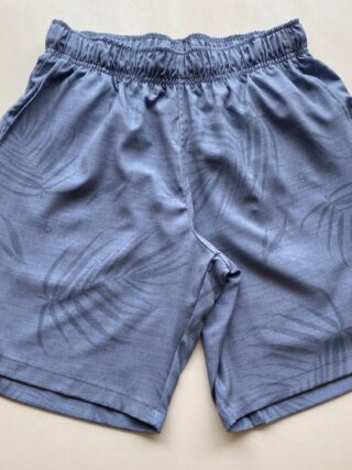 Bermuda Masculina Tactel Boxer Casual Longa Azul Acinzentado 9760 - Fernanda Ramos Store