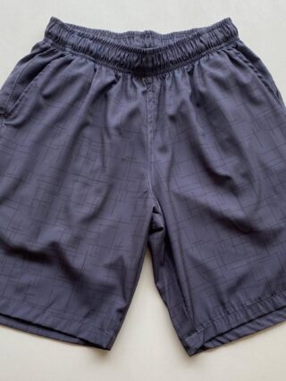 Bermuda Masculina Tactel Boxer Casual Longa Cinza Riscado 9619 - Fernanda Ramos Store