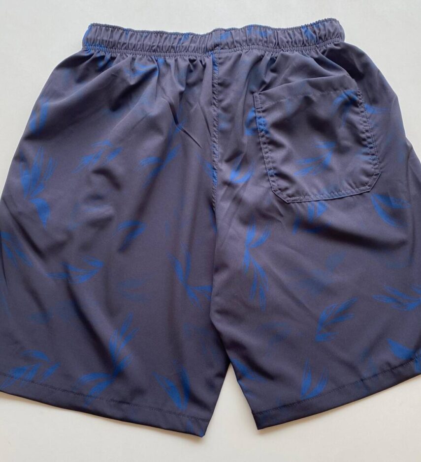 Bermuda Masculina Tactel Boxer Casual Longa Preta 9607 - Fernanda Ramos Store