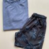 Bermuda Masculina Tactel Boxer Essencial Curta com Bolso Preta 9033 - Fernanda Ramos Store