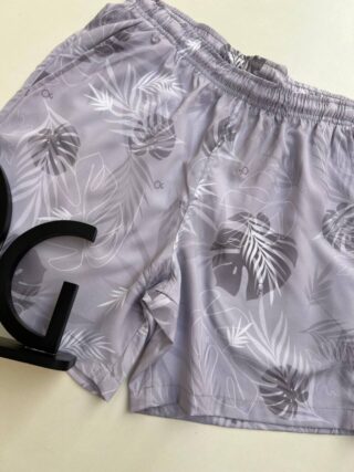 Bermuda Masculina Tactel Boxer Essencial Curta Estampa Cinza 9179 - Fernanda Ramos Store