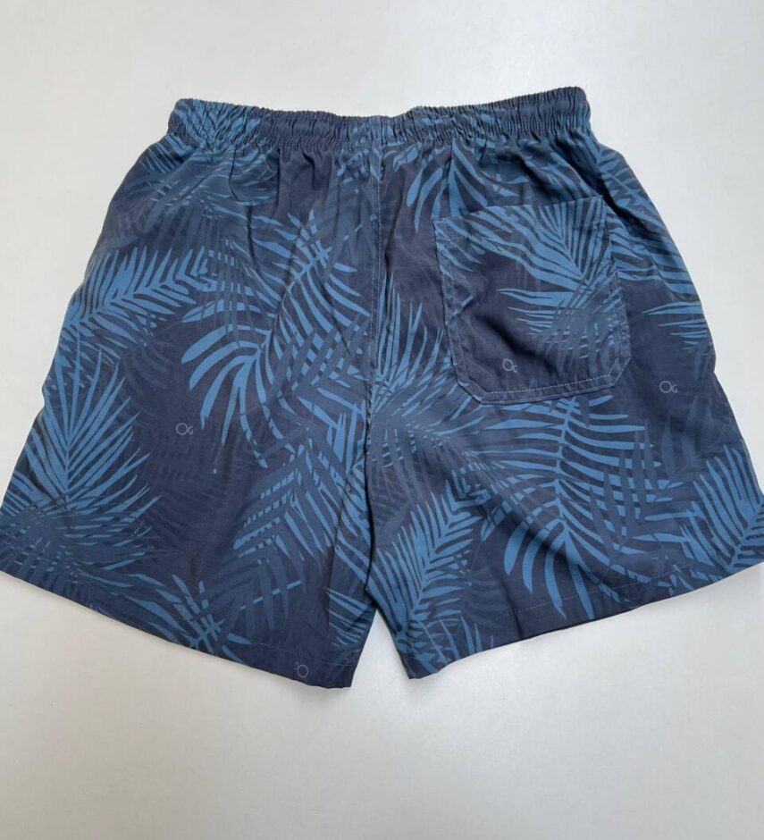 Bermuda Masculina Tactel Boxer Essencial Curta Estampa Verde 9041 - Fernanda Ramos Store
