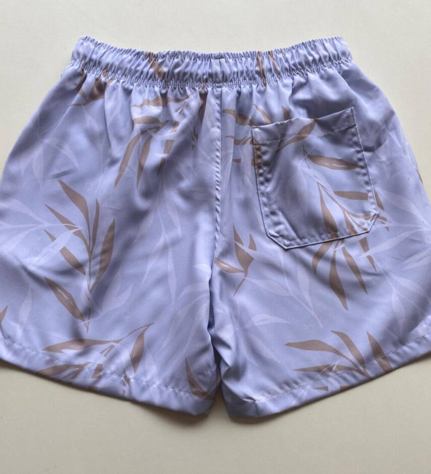 Bermuda Masculina Tactel Boxer Essencial Curta Lilás 9606 - Fernanda Ramos Store