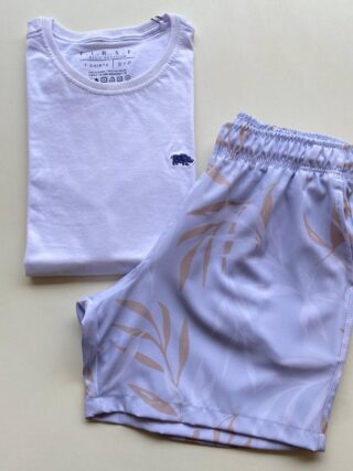 Bermuda Masculina Tactel Boxer Essencial Curta Lilás 9606 - Fernanda Ramos Store