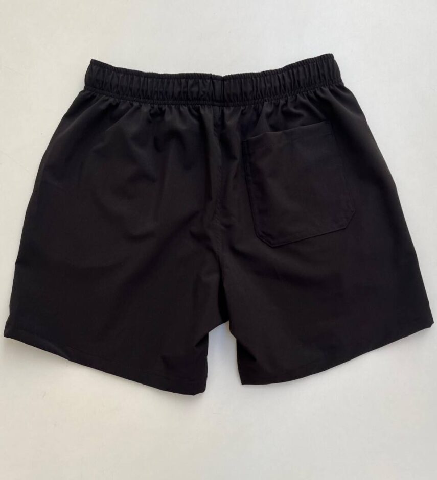 Bermuda Masculina Tactel Boxer Essencial Curta Preta - Fernanda Ramos Store