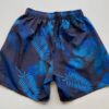 Bermuda Masculina Tactel Boxer Folhas Coloridas Preto - Fernanda Ramos Store