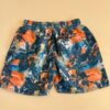 Bermuda Masculina Tactel com Elástico Cores Variadas Estampado - Fernanda Ramos Store