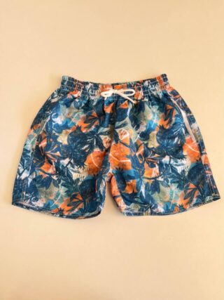 Bermuda Masculina Tactel com Elástico Cores Variadas Estampado - Fernanda Ramos Store