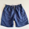 Bermuda Masculina Tactel com Elástico e Bolsos Azul Marinho - Fernanda Ramos Store