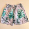Bermuda Masculina Tactel com Elástico e Detalhes Branco - Fernanda Ramos Store