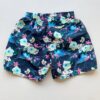 Bermuda Masculina Tactel com Elástico Estampa Tropical Azul - Fernanda Ramos Store