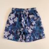 Bermuda Masculina Tactel com Elástico Fundo do Mar Azul - Fernanda Ramos Store