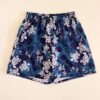 Bermuda Masculina Tactel com Elástico Fundo do Mar Azul - Fernanda Ramos Store