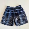Bermuda Masculina Tactel com Elástico Listras Azul - Fernanda Ramos Store