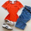 Blusa Feminina Manga Curta Canelada Zaya New York Carol - Fernanda Ramos Store