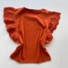 Blusa Feminina Manga Muscle com Detalhes em Guipir Coral AT5205 - Fernanda Ramos Store