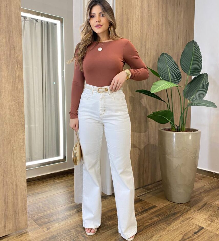 Body Feminino Mavie sem Bojo Costa Nua Chocolate - Fernanda Ramos Store
