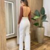 Body Feminino Mavie sem Bojo Costa Nua Chocolate - Fernanda Ramos Store