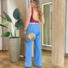 Body Regata Feminino Mariely com Bojo Costa Nua Vinho - Fernanda Ramos Store