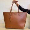 Bolsa Feminina Shopper Floater Couro Chocolate - Fernanda Ramos Store
