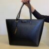 Bolsa Feminina Shopper Floater Couro Preta - Fernanda Ramos Store