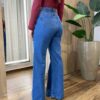 Calça Feminina Antonella Wide Leg Jeans Escuro 1188C - Fernanda Ramos Store