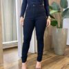 Calça Feminina Jeans Cigarrete Preta 18140 - Fernanda Ramos Store