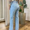 Calça Feminina Jeans Wide Leg Básica - Fernanda Ramos Store