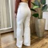 Calça Feminina Jessie Wide Leg Off White 29460 - Fernanda Ramos Store
