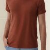 Camiseta Masculina Essencial Slim Ogochi Chocolate 1220 - Fernanda Ramos Store