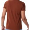 Camiseta Masculina Essencial Slim Ogochi Chocolate 1220 - Fernanda Ramos Store