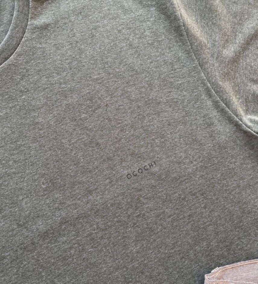 Camiseta Masculina Essencial Slim Ogochi Verde 0030 - Fernanda Ramos Store