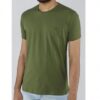Camiseta Masculina Essencial Slim Ogochi Verde Musgo 0323 - Fernanda Ramos Store