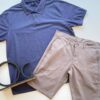 Camiseta Polo Ogochi Plus Essencial Malha Azul Escuro 2004 - Fernanda Ramos Store